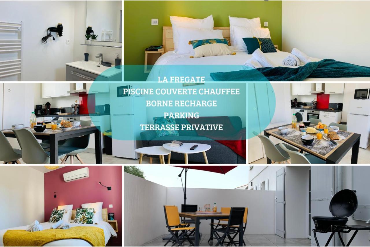 LA FREGATE Maison avec piscine/parking/wifi/plages 5kms Les Mathes Extérieur photo