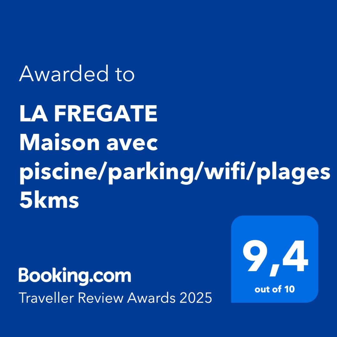 LA FREGATE Maison avec piscine/parking/wifi/plages 5kms Les Mathes Extérieur photo